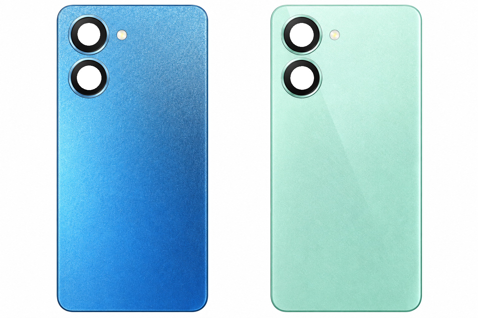 Compatible Replacement for Vivo Y03 4G Back Panel – Green & Blue